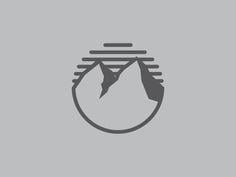 Mountain Range Logo - Mountain Range Logo Design | *Design Thinking | Logo design, Logos ...