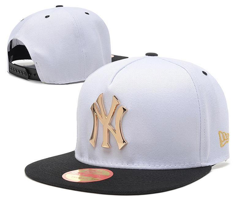 Gold NY Logo - Men's New York Yankees New Era 9Fifty Gold Metal NY Logo A-Frame ...