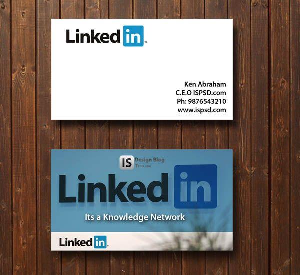 LinkedIn for Business Cards Logo - linkedin share or followers or join group only for $7