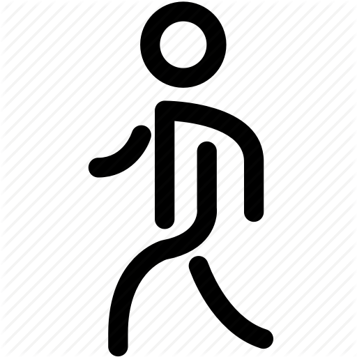 Walking Person Logo - Man, navigation, pedestrian, person, sign, walk, walking icon