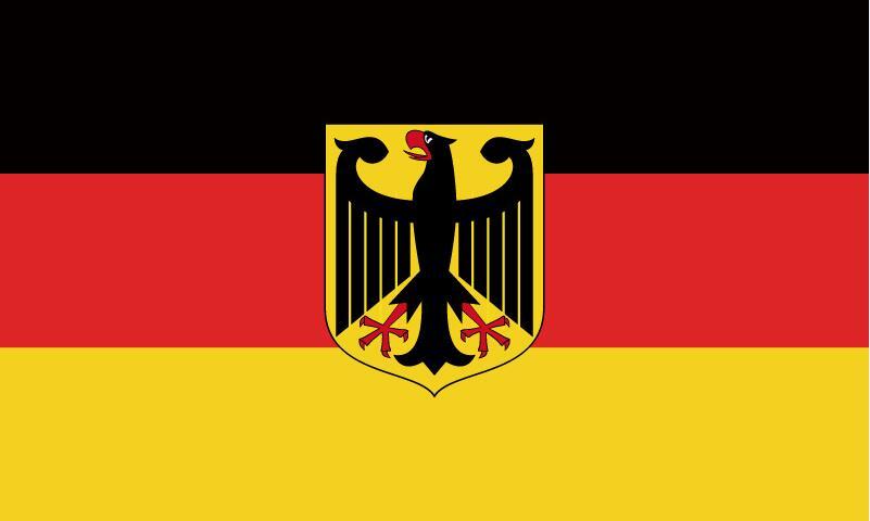 Eagle German Logo - 2019 German Flag 90 X 150 Cm Polyester With National Eagle Emblem ...