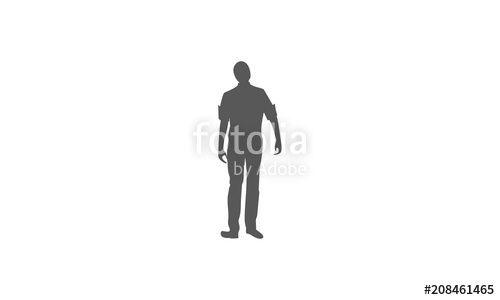 Walking Person Logo - Walking men logo