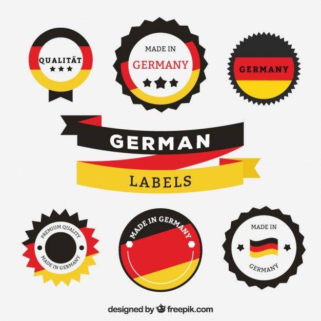 German Logo - Made in germany labels Vector | Free Download