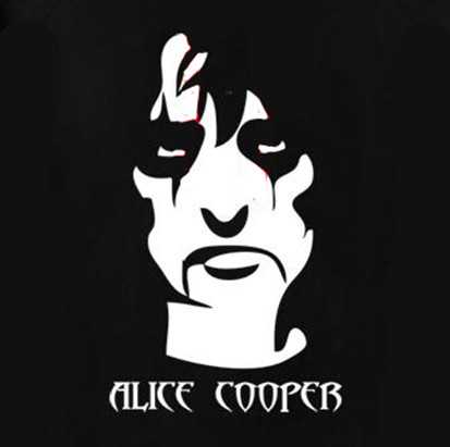 Alice Cooper Logo - Rock star Alice Cooper hoodie for men xxxl fleece sweatshirt with ...