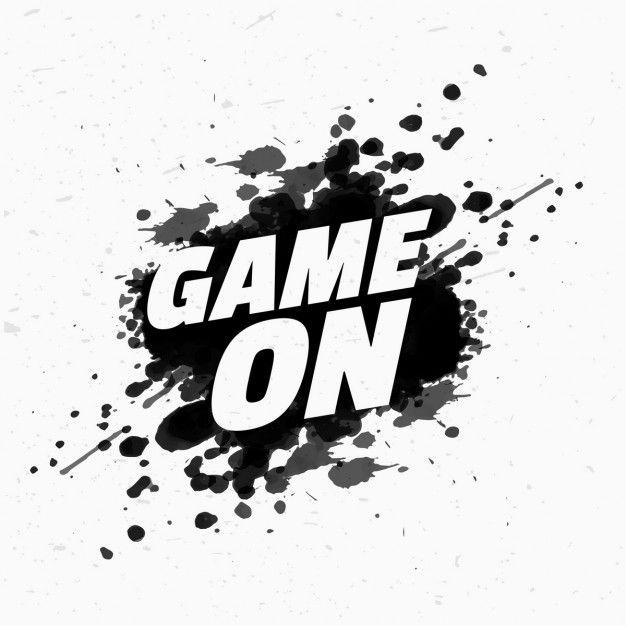 Black and White Sports Logo - Sports background Vector