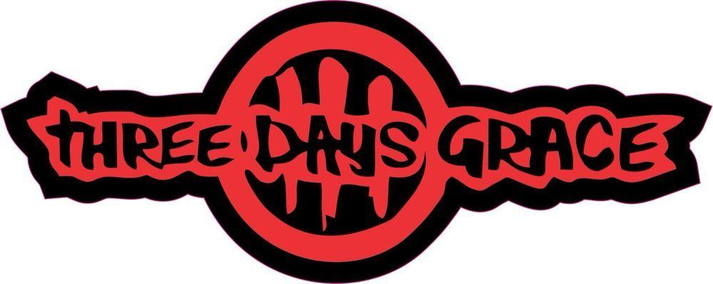 Three Days Grace Logo - Three Days Grace - Vinyl Sticker Decal - full color logo | eBay