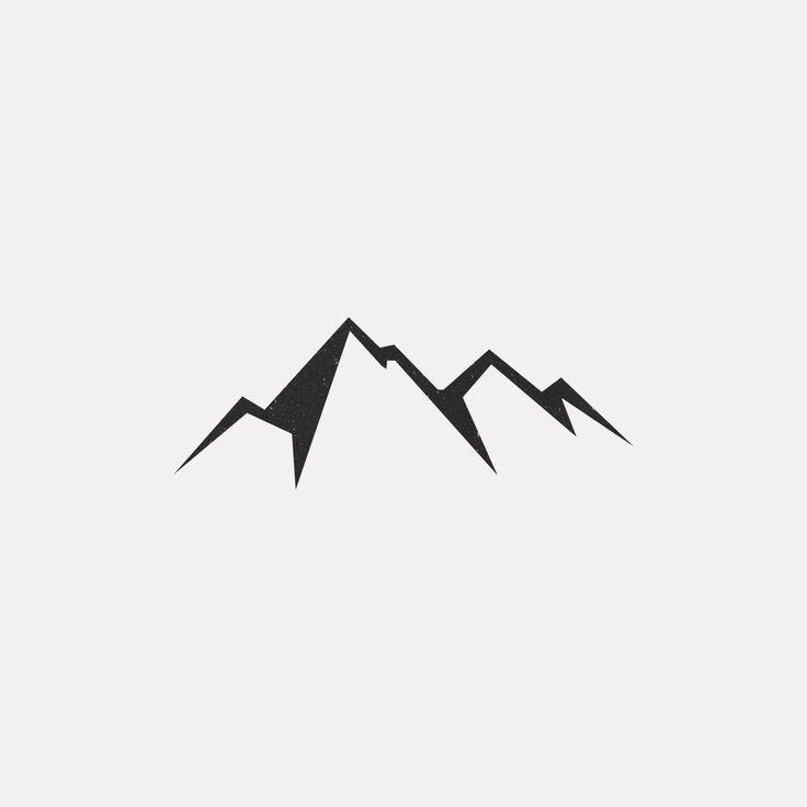 Mountain Range Logo - Image result for geometric mountain tattoo ideas | I think I shall ...