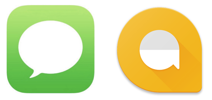 iMessage Logo - Apple iMessage vs Google Allo: A one-horse race