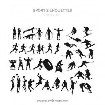 Black and White Sports Logo - Sports vectors, +45,000 free files in .AI, .EPS format