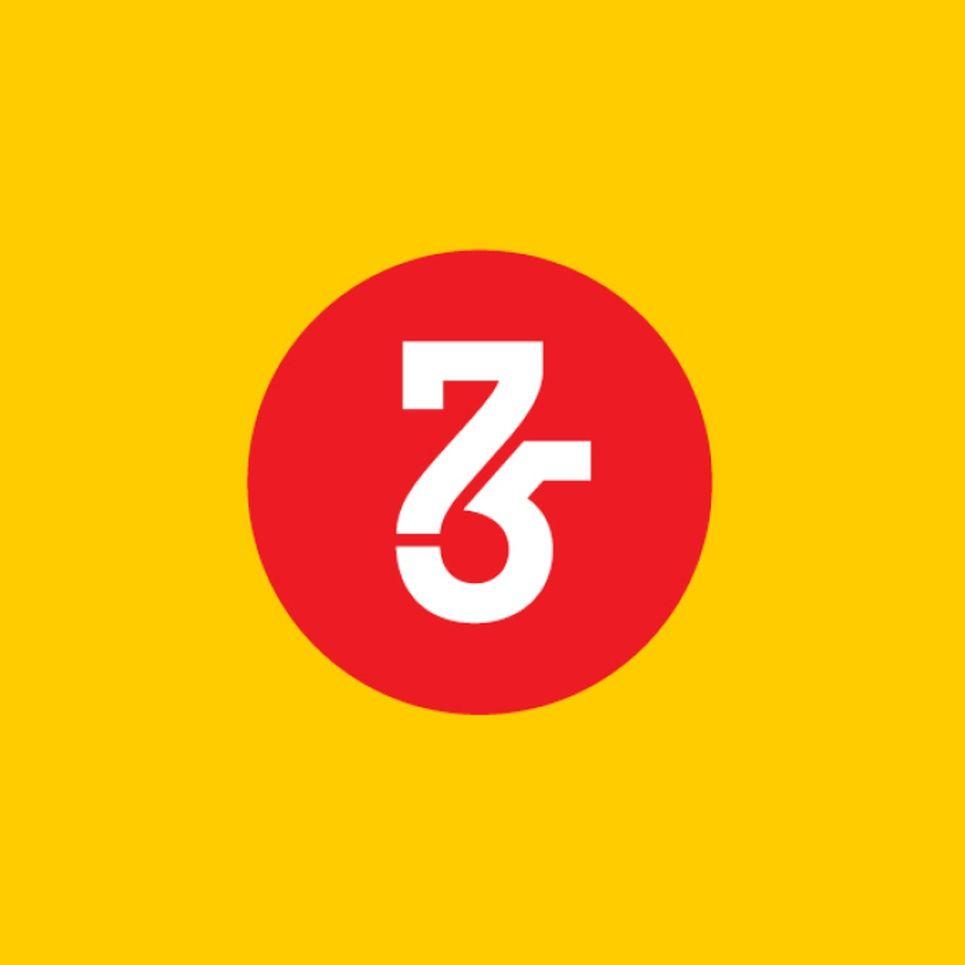 Red and Yellow Beverage Logo - Logo Design 9