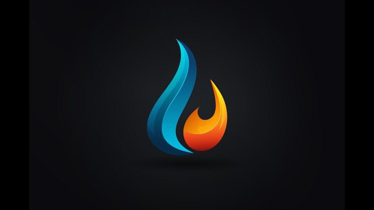 Fire Logo - Making Of Fire Logo Design in Adobe Illustrator - YouTube