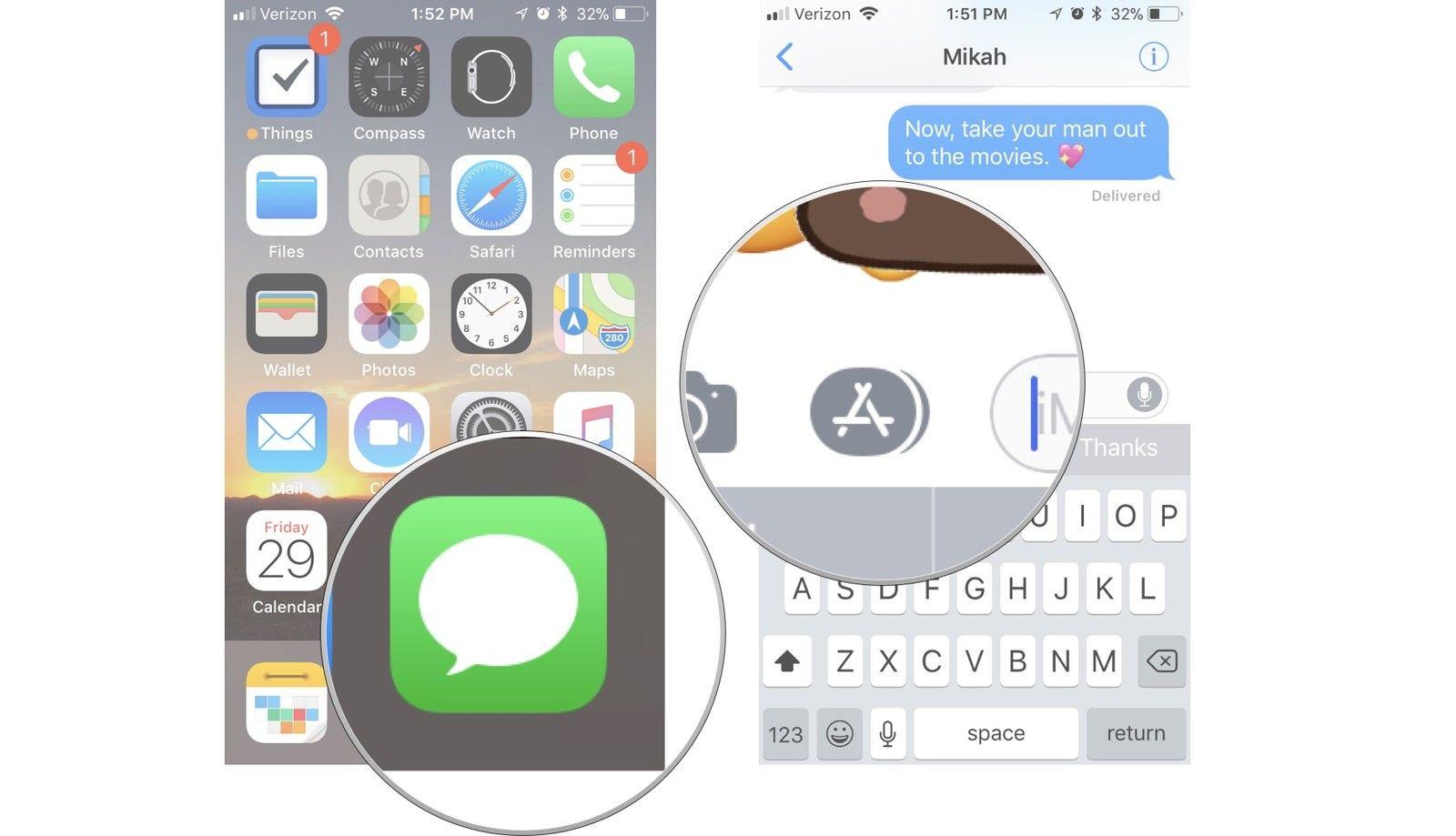 iMessage Logo - How to use sticker and apps in iMessage on iPhone and iPad
