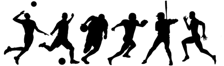 Black and White Sports Logo - Custom Sports Logos Design | Pixels Logo Design