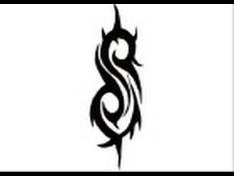Black White S Logo - How to draw Slipknot S logo - YouTube