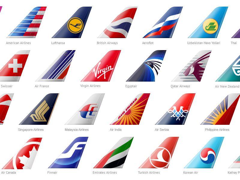 Airline Tail Logo LogoDix