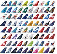 Airline Tail Logo - Can You Identify the Airline From Its Logo?. Aviation
