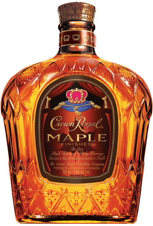 Red Crown Royal Logo - Crown Royal Maple Whisky. Manitoba Liquor Mart