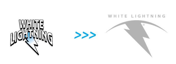 White Lightning Logo - White Lightning – old logo vs. new logo | Road Bike News, Reviews ...