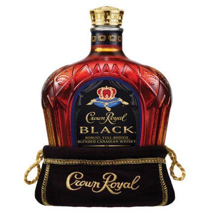 Red Crown Royal Logo - Crown Royal Black Canadian Whisky 750ml