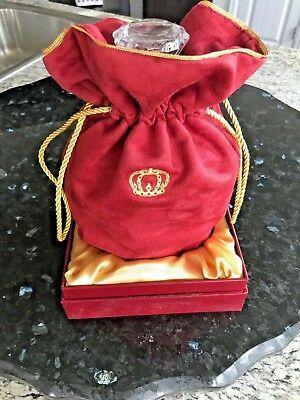 Red Crown Royal Logo - CROWN ROYAL RED Xr Waterloo Distillery Box Rare Empty Crystal Bottle