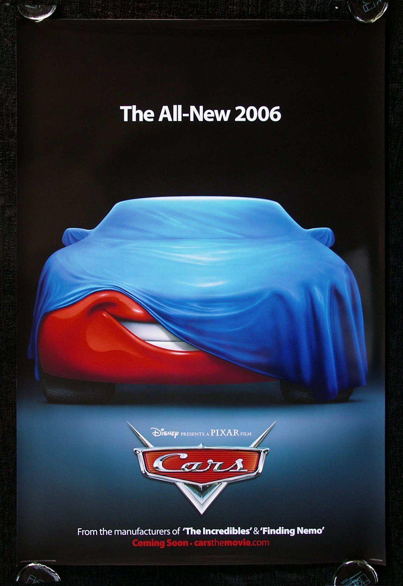 Disney Presents A Pixar Film Cars Logo