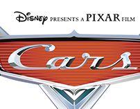 Disney Presents a Pixar Film Cars Logo - Vector Disney Cars Cartoon Logo reconstruction on Behance