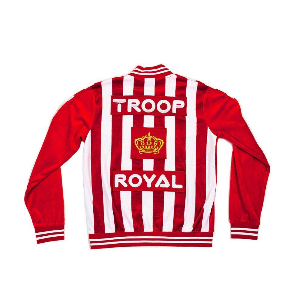 Red Crown Royal Logo - TROOP Crown Royal Velour Jacket Red - World of Troop