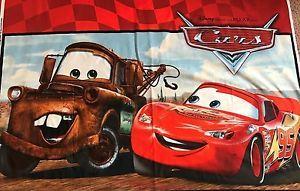 Disney Presents a Pixar Film Cars Logo - Quilt Fabric Disney presents a Pixar Film Cars Large Panel 29