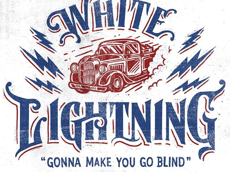 White Lightning Logo - White Lightning - Gonna Make You Go Blind by Derrick Castle ...