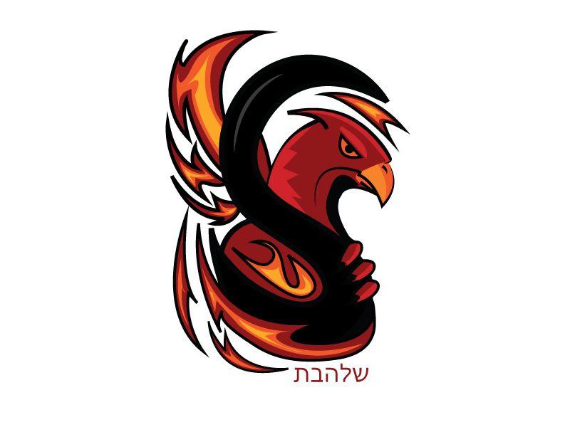 Fire Hawks Logo - Shalhevet High School Mascot by Amanda Fifield | Dribbble | Dribbble