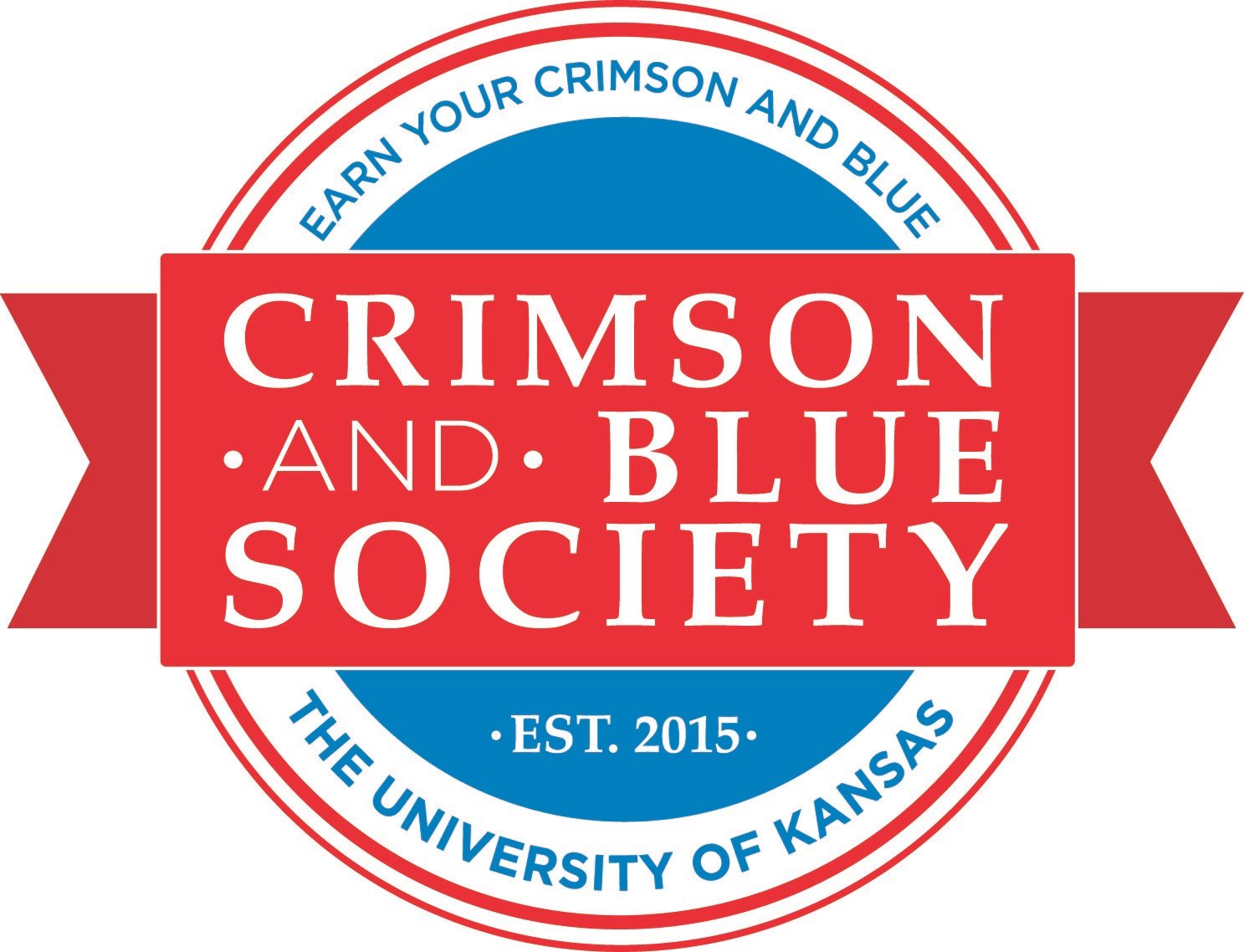 Crimson and Blue Logo - Crimson and Blue Society. Student Involvement & Leadership Center