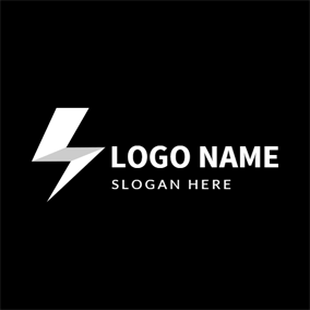 White Lightning Logo - Free Lightning Logo Designs. DesignEvo Logo Maker