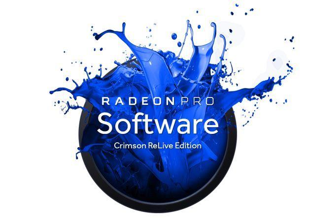 Crimson and Blue Logo - AMD Announces Radeon Pro Software for Vega: Crimson ReLive Edition