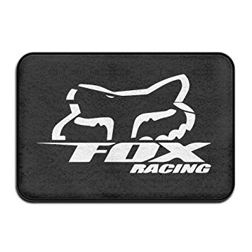 White Fox Racing Logo - MKCOOK Fox Racing Logo Doormats / Entrance Rug Floor Mats, Size 23.6 ...