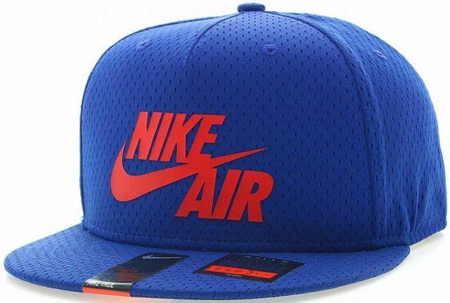 Crimson and Blue Logo - Nike Air Pivot Perforated True Snapback Hat Cap Royal Blue Crimson
