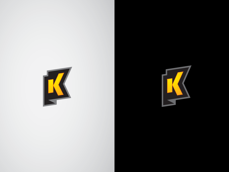 K Logo - K Gaming logo by Chris Inclenrock | Dribbble | Dribbble