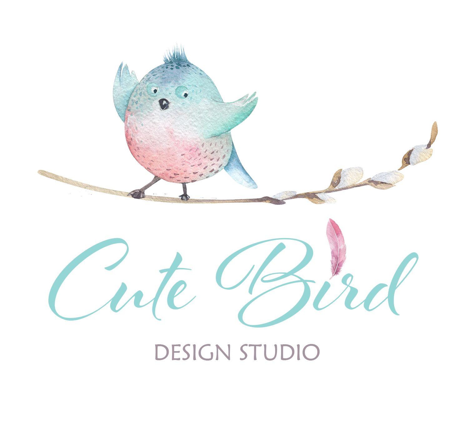 Cute Bird Logo - How to Design a Cute Logo for Your Blog in 5 Easy Steps ...