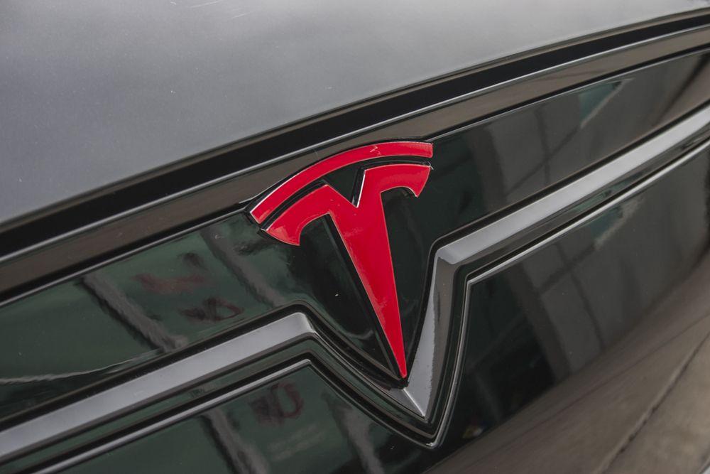 Black Red S Logo - Tesla Model S - Blacked Out — Incognito Wraps