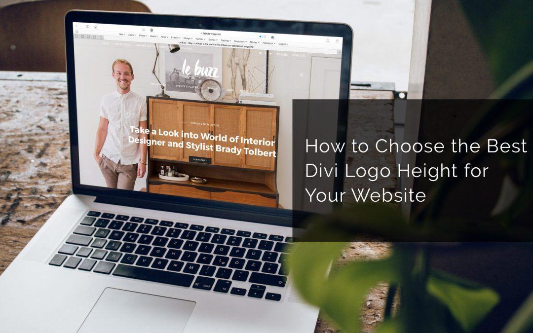 Personal Product Logo - How to Choose the Best Divi Logo Height for Your Website