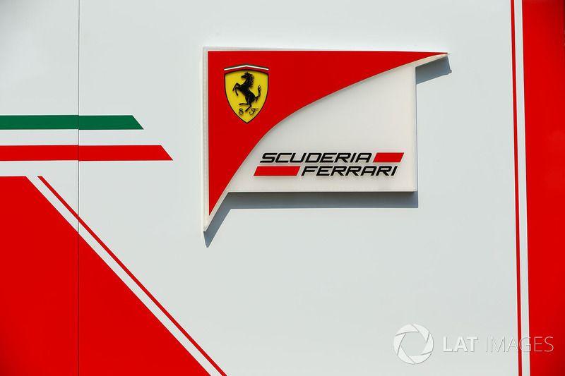 Ferrari 2017 Logo - Ferrari logo at Singapore GP on September 13th, 2017