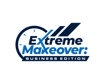 Crimson and Blue Logo - Extreme Makeover: Business Edition logo design contest - logos by ...