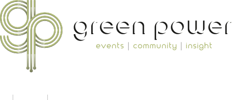 Red and Green Power Logo - Green Power Global - Industry Leading Clean Energy Conferences