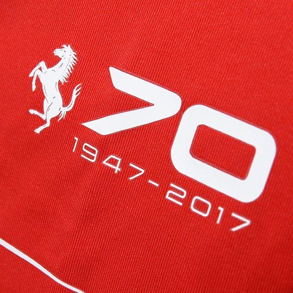 Ferrari 2017 Logo - Scuderia Ferrari 2017 Team Zip- Up Polo with Ferrari 70th Logo ...