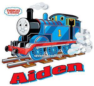 Thomas the Train Logo - CUSTOM PERSONALIZED THOMAS THE TRAIN T SHIRT PARTY FAVOR BIRTHDAY ...