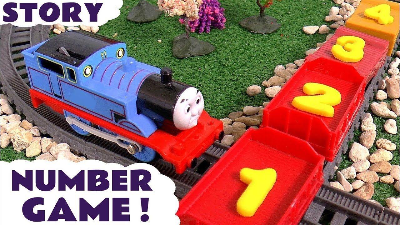 Thomas the Train Logo - Thomas and Friends Play Doh Numbers Game. Family Fun counting Toy