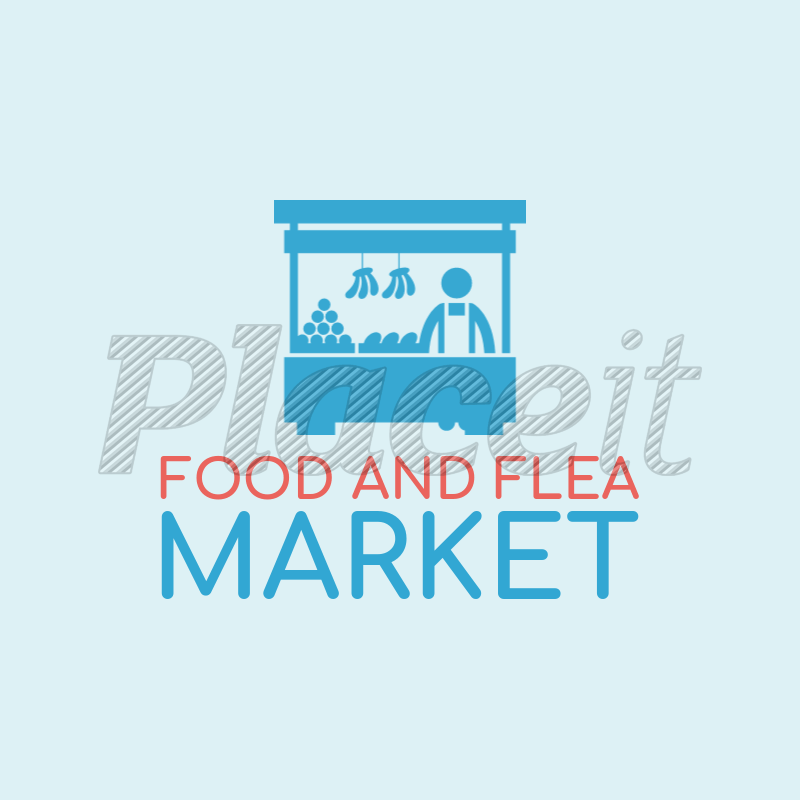 Food Market Logo - Placeit - Online Logo Maker for a Flea Market