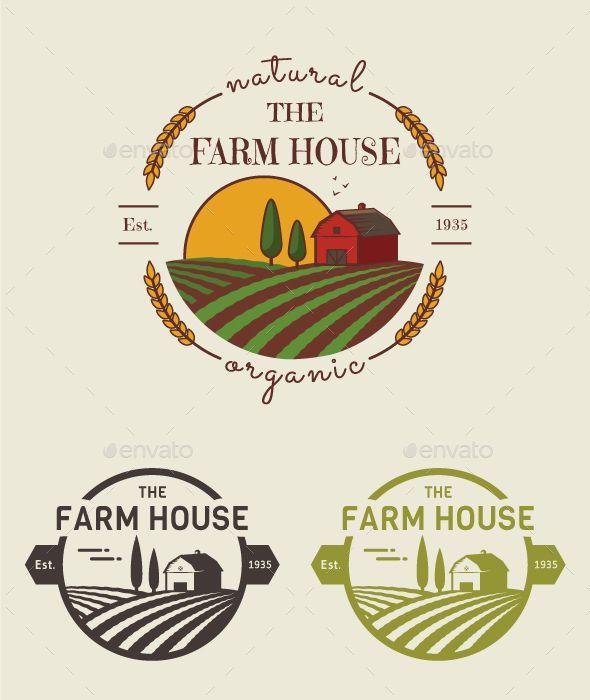 Farm Logo - Pin by best Graphic Design on Logo Templates | Farm logo, Logo ...