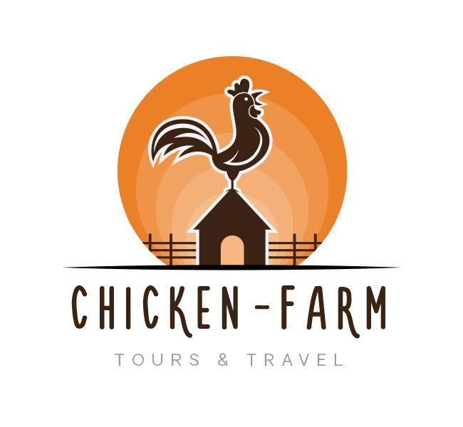 Farm Logo - Chicken Farm Logo & Business Card Template Design Love