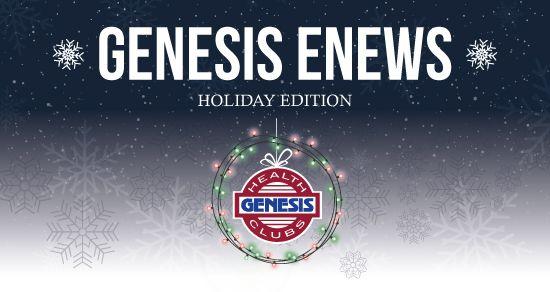 Genesis Health Clubs Logo - Genesis Health Clubs Enews - Holiday Edition