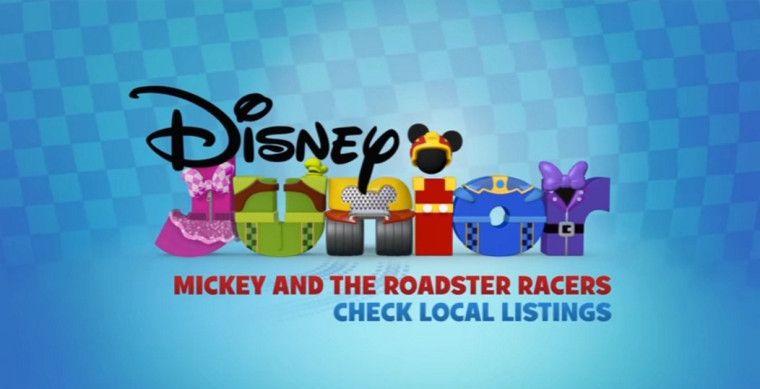 New Disney Junior Logo - DISNEY JUNIOR LOGO MICKEY AND THE ROADSTER RACERS VARATION – Sound Books